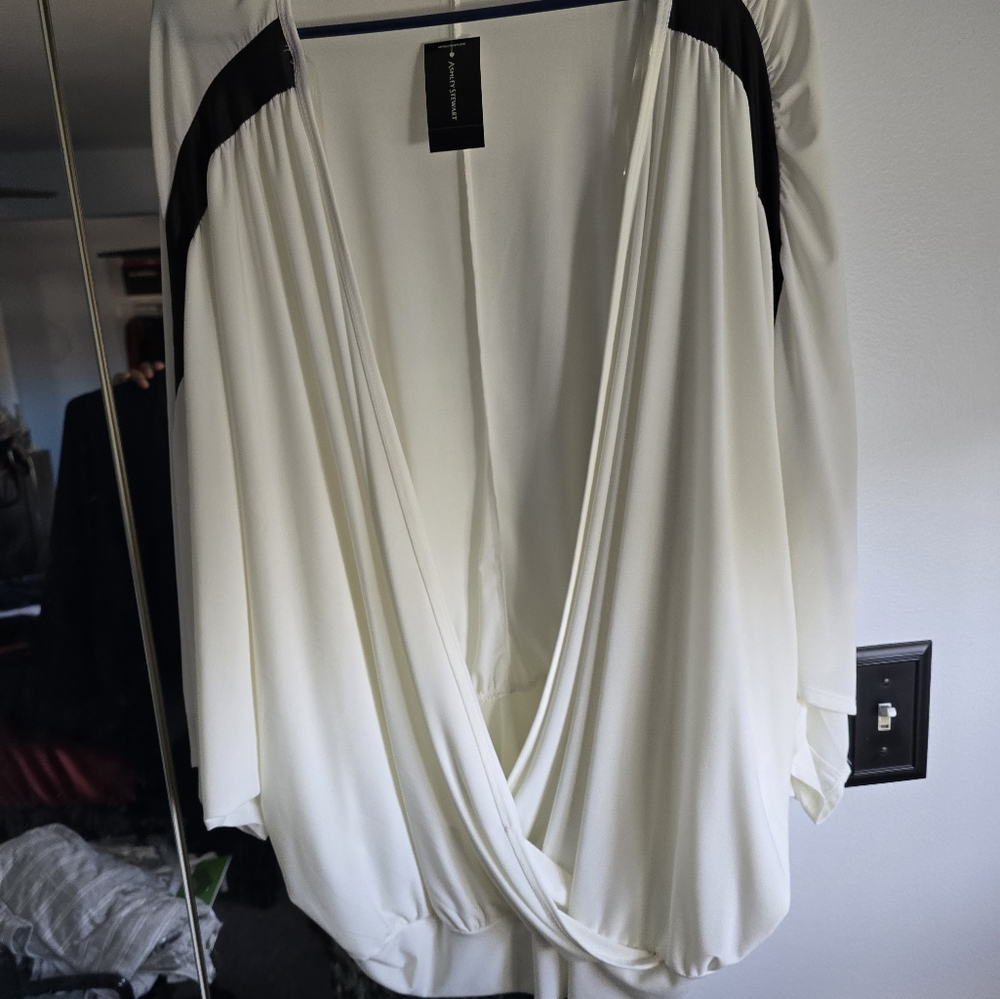 White/Off white Blouse